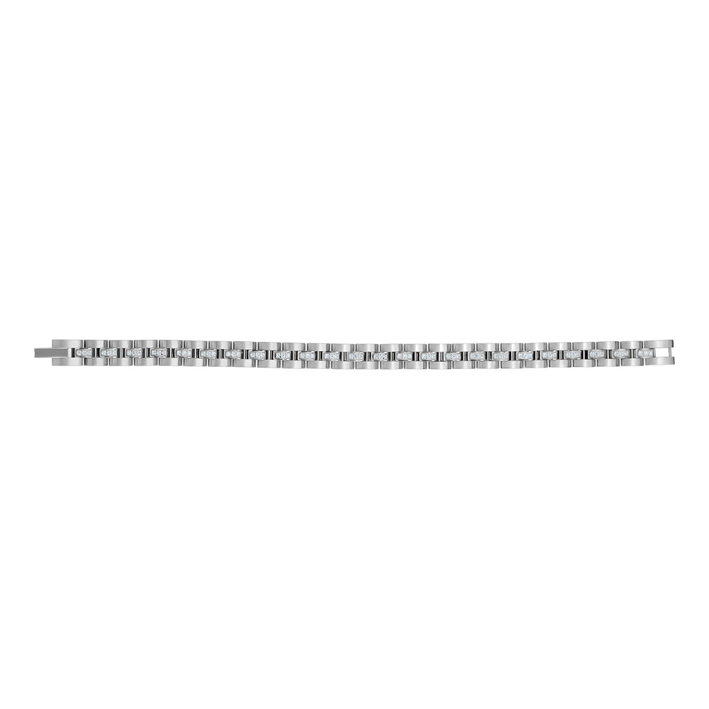 Stone-Set Watch Link Bracelet | 8MM