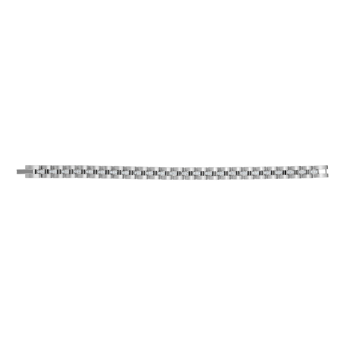 Stone-Set Watch Link Bracelet | 8MM