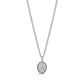 Virgin Mary Oval Pendant