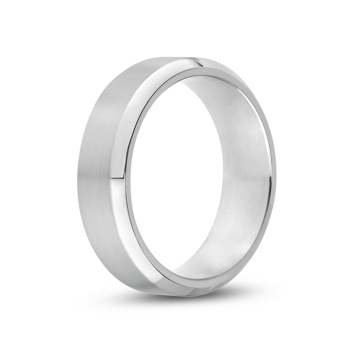 Beveled Edge Band | 6.5MM