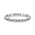 Elongated Steel Link Bracelet | 7MM