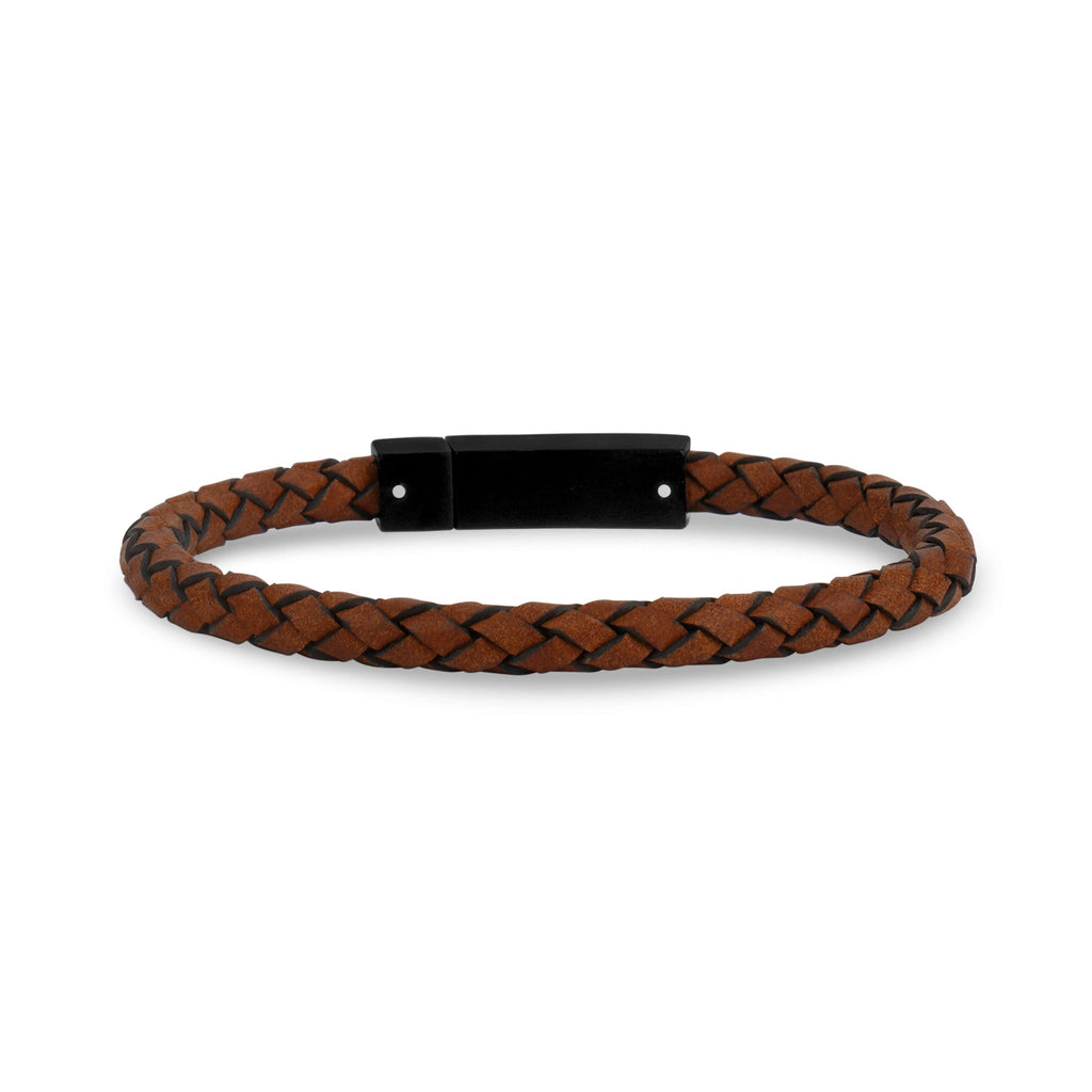 Tan Leather Bracelet | 6MM