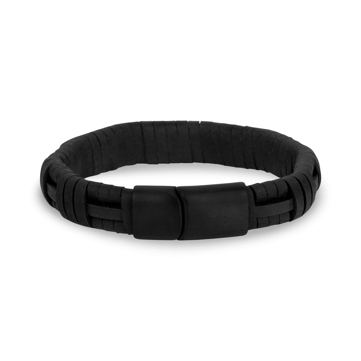 Intricate Braid Leather Bracelet