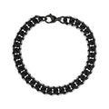 Matte Two Tone Cuban Link Bracelet | 8MM