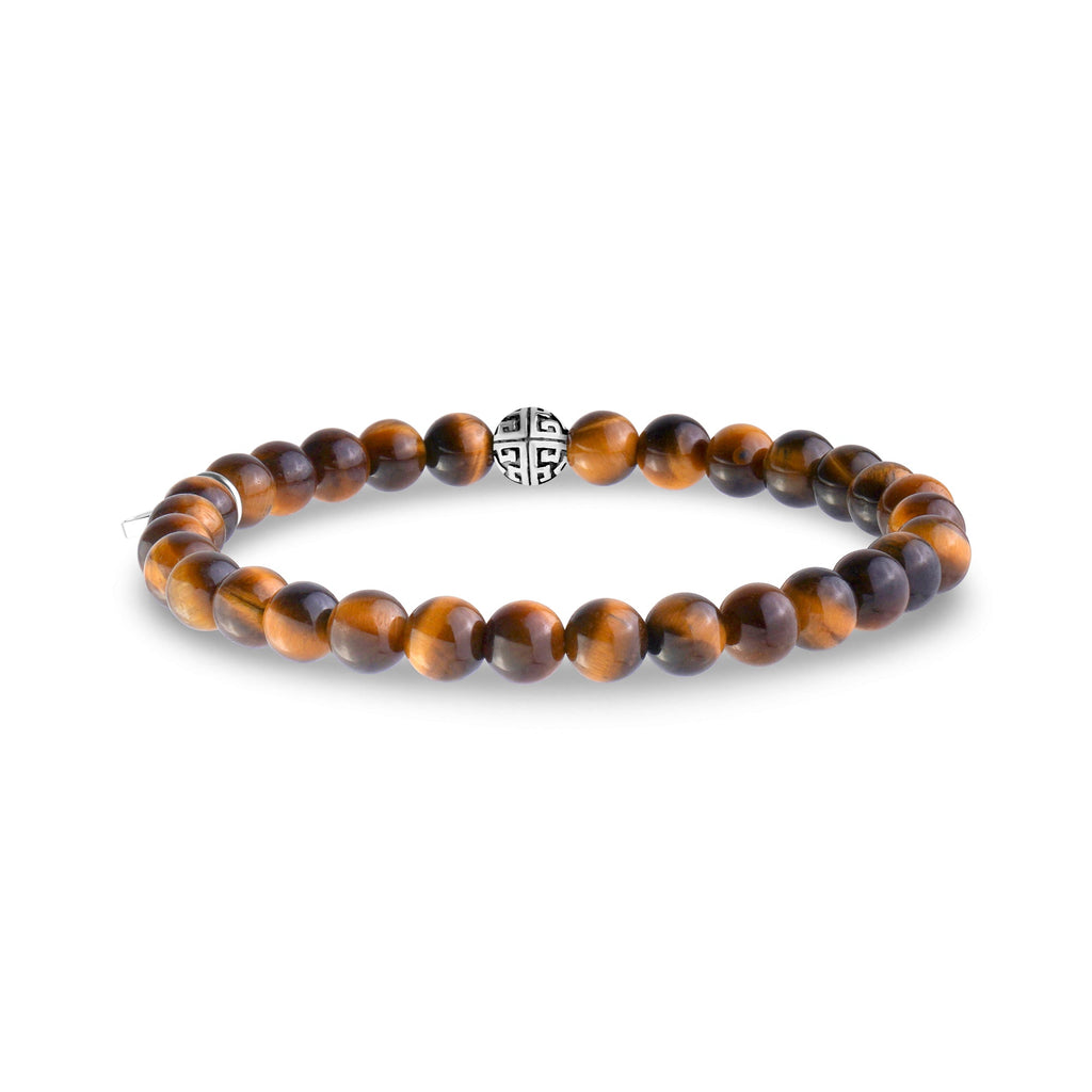 Tiger Eye Bead Bracelet | 6MM