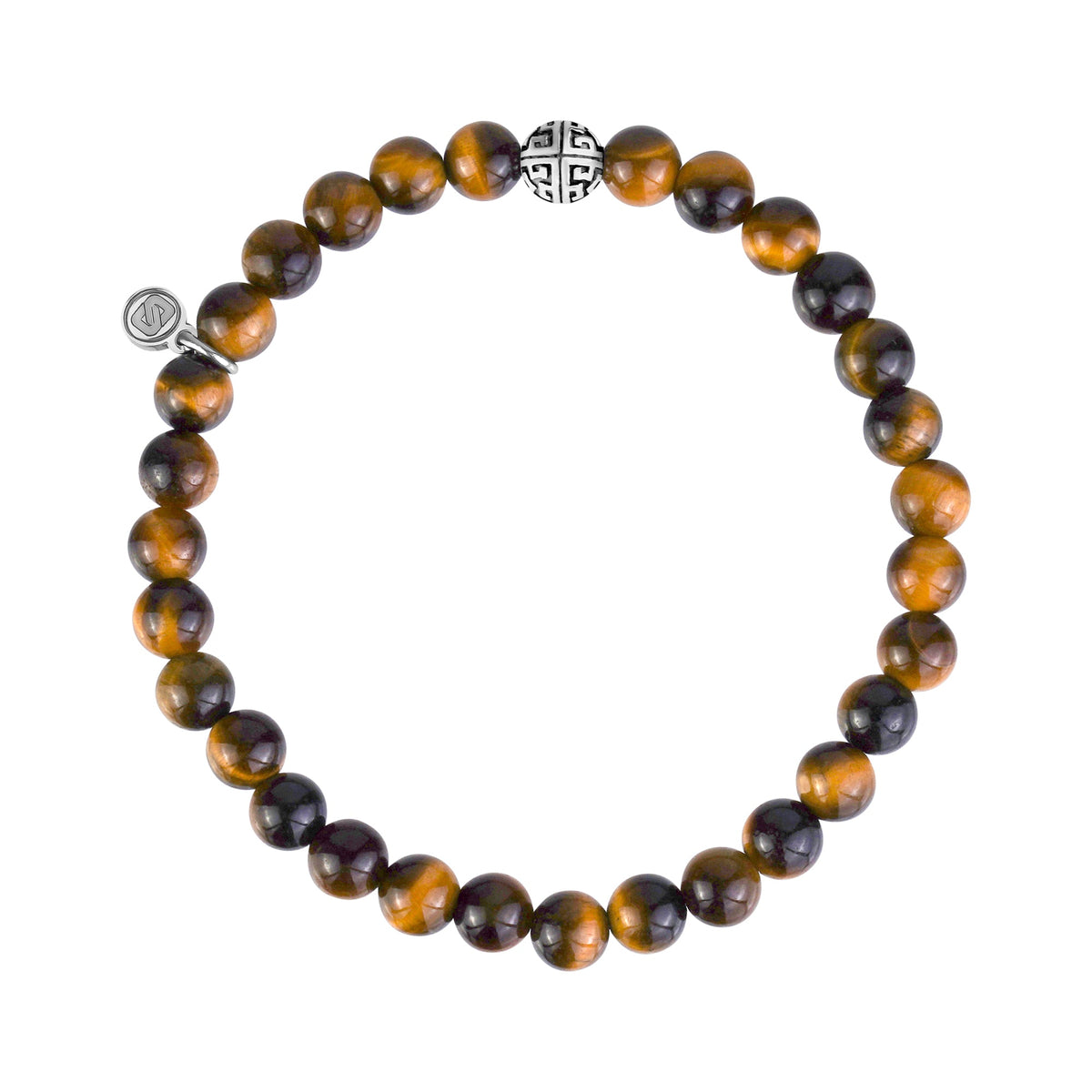 Tiger Eye Bead Bracelet | 6MM