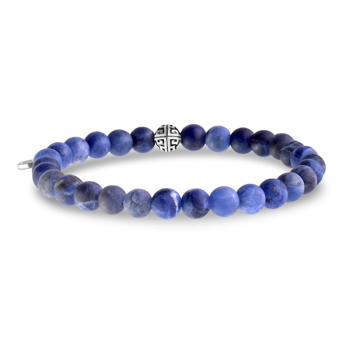 Matte Sodalite Bead Bracelet | 6MM