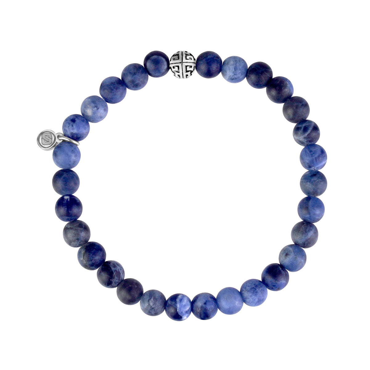 Matte Sodalite Bead Bracelet | 6MM
