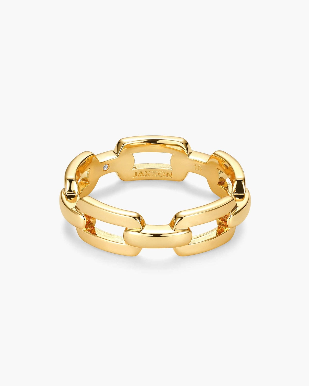 Paperclip Ring Gold
