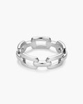 Paperclip Ring Silver