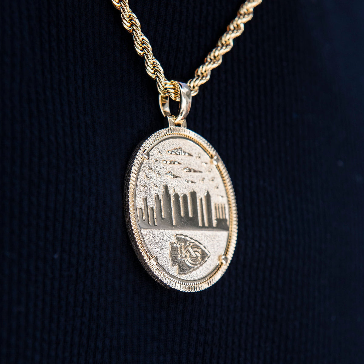 Kansas City Chiefs Official NFL Coin Pendant