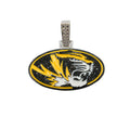 Missouri Tigers Logo in White Gold