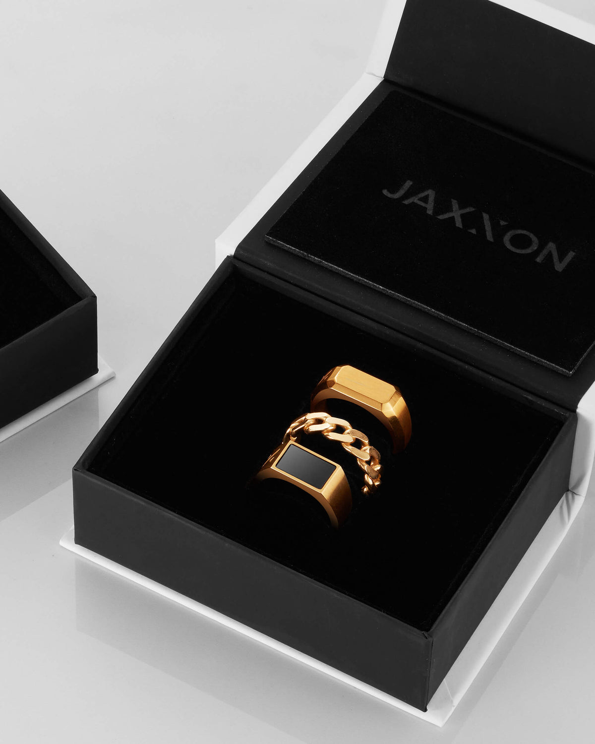 Cuban Link Ring Gold