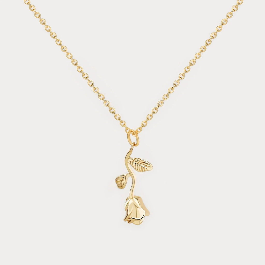 Rose Pendant Necklace