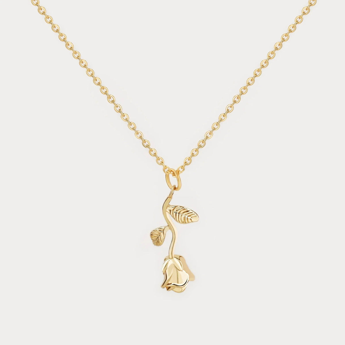 Rose Pendant Necklace