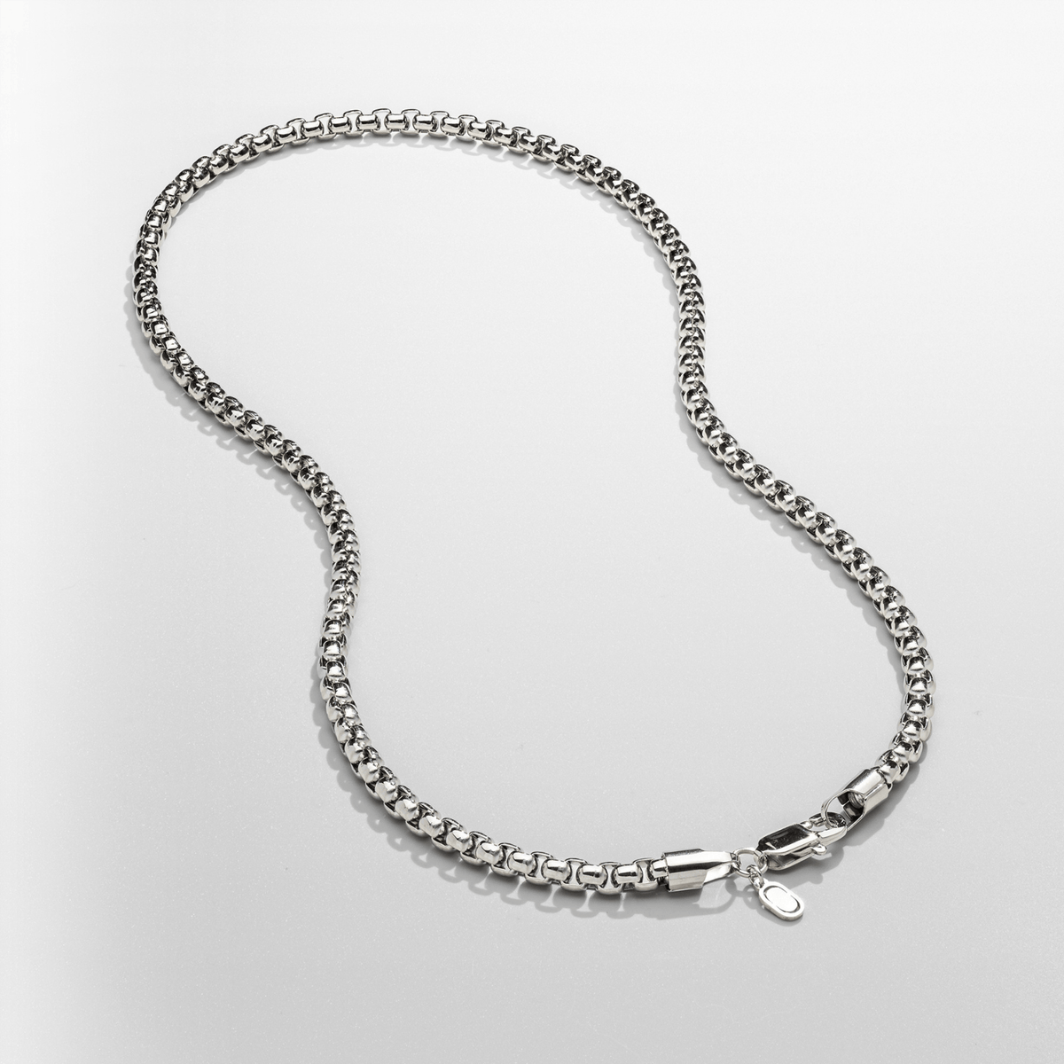 Round Box Chain (Silver) 5mm