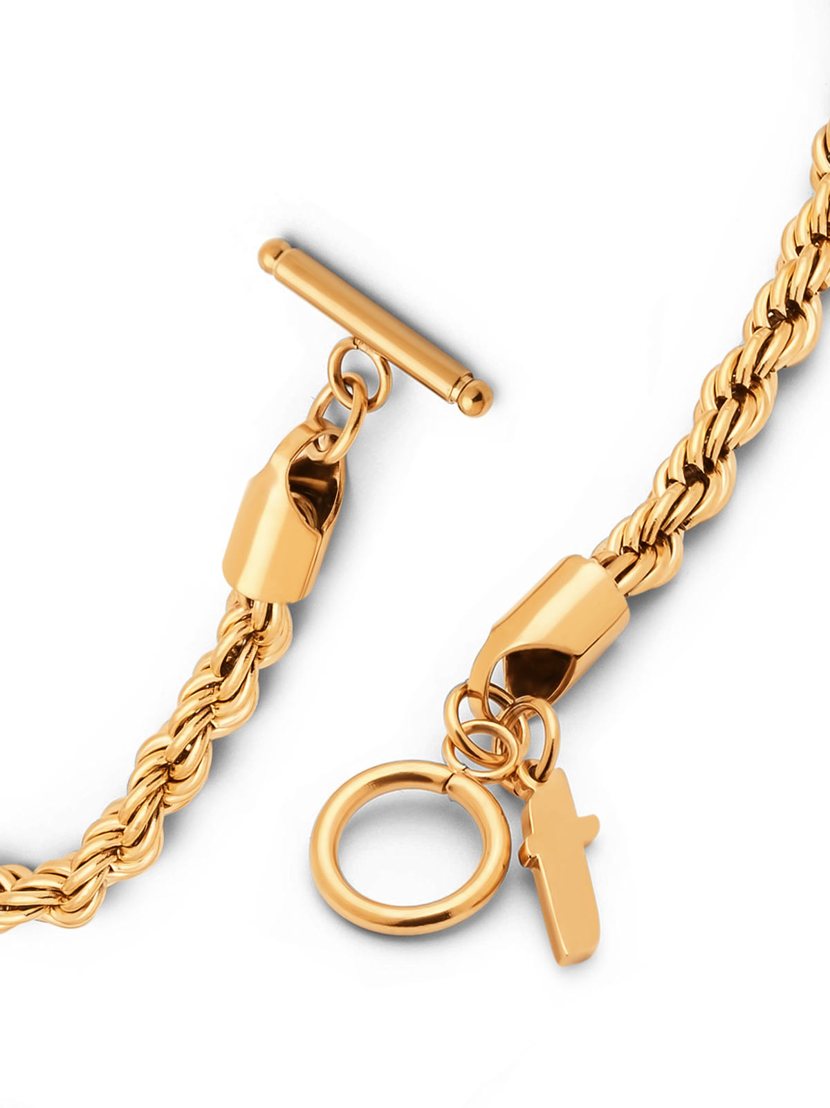Rope + Curb Set (Gold)