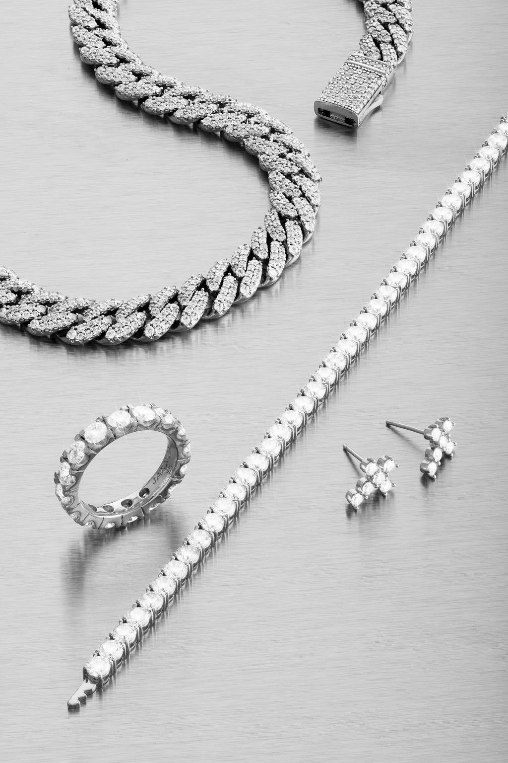 Cross Stud Earrings
