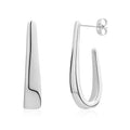 Modern Curve Stud Earrings