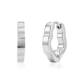 Clover Shape Huggie Earrings