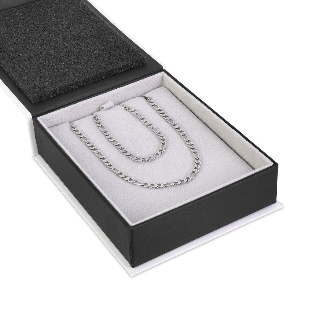 3.5mm Figaro Set | Silver