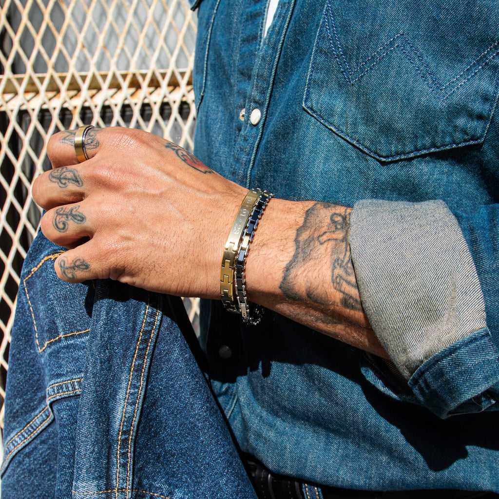 H-Link Matte ID Bracelet