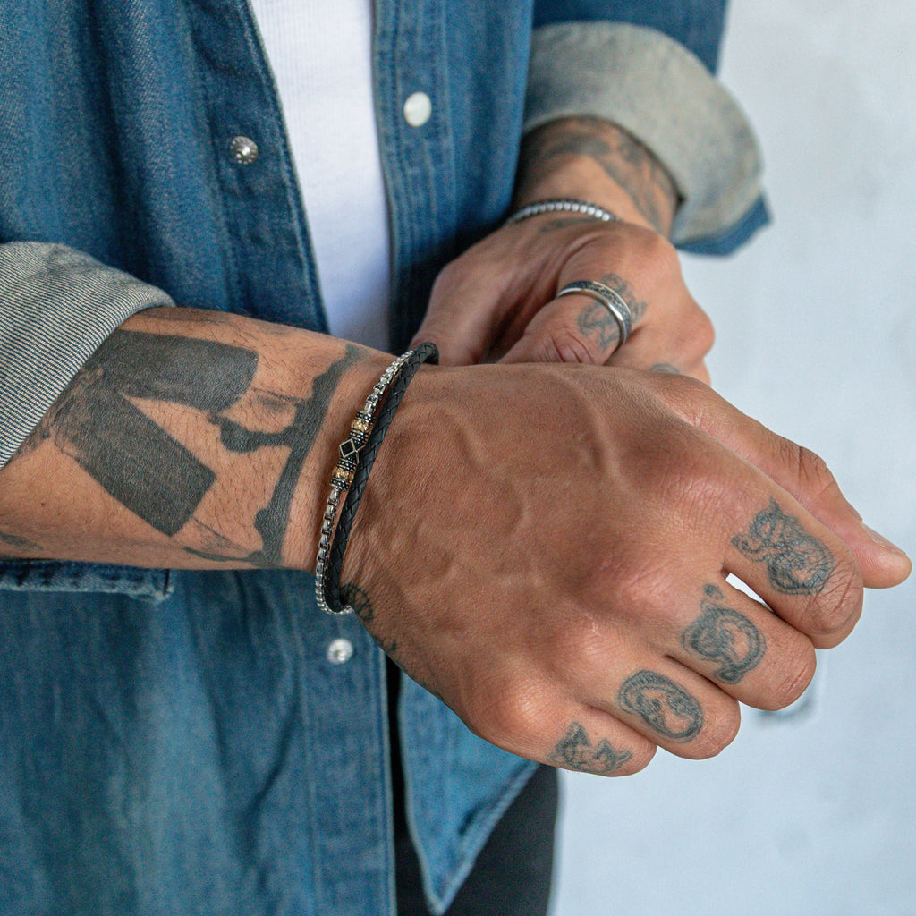 Leather Bracelet | 4MM