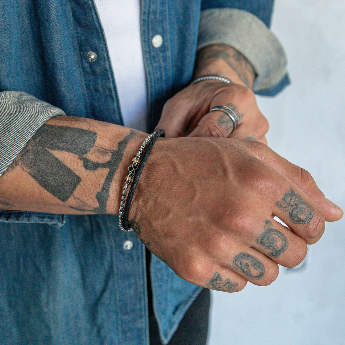 Leather Bracelet | 4MM