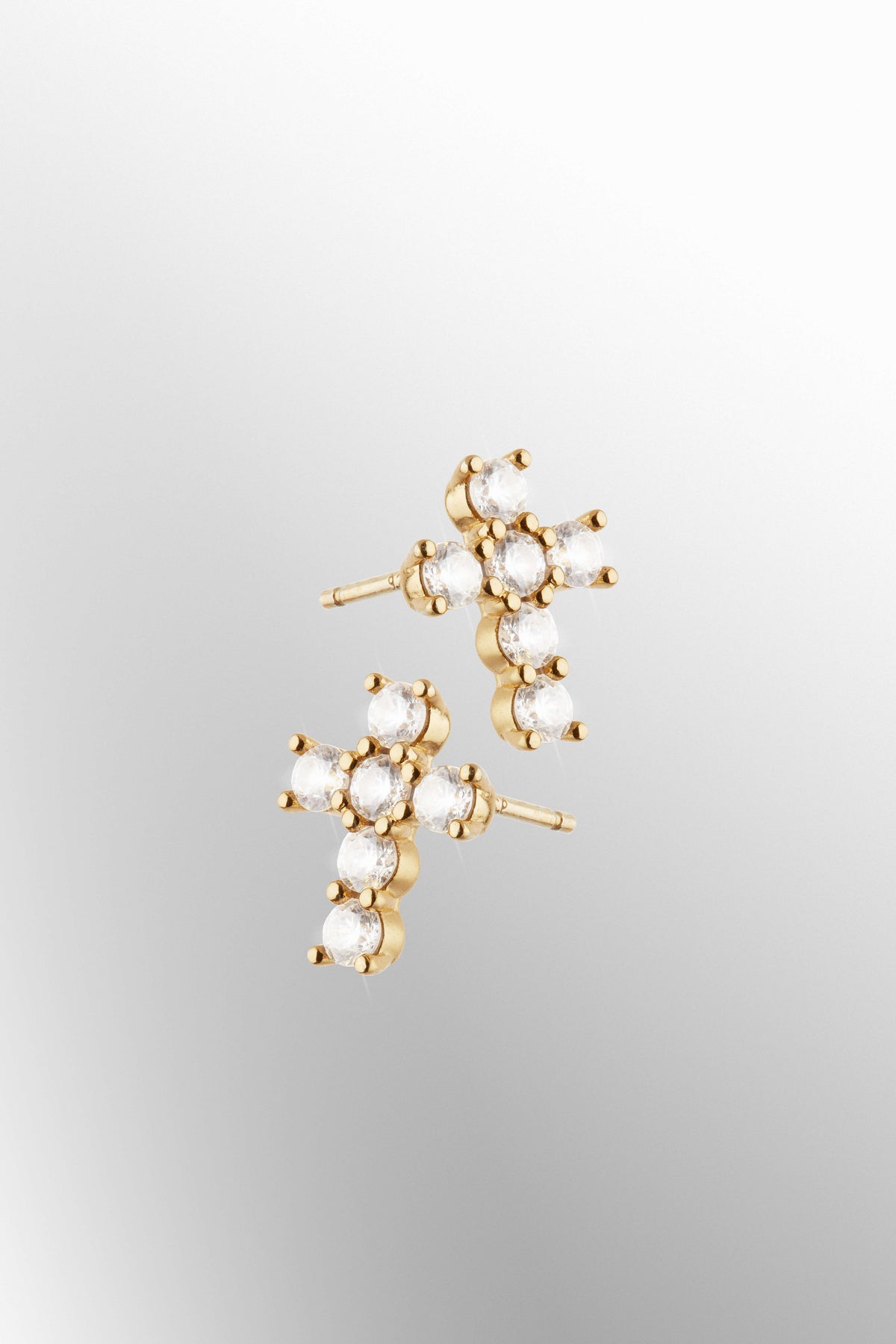 Cross Stud Earrings