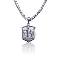 Pro Saint Sebastian Pendant Necklace - Stainless Steel