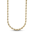 Rope Chain in Yellow Gold Vermeil - 6mm