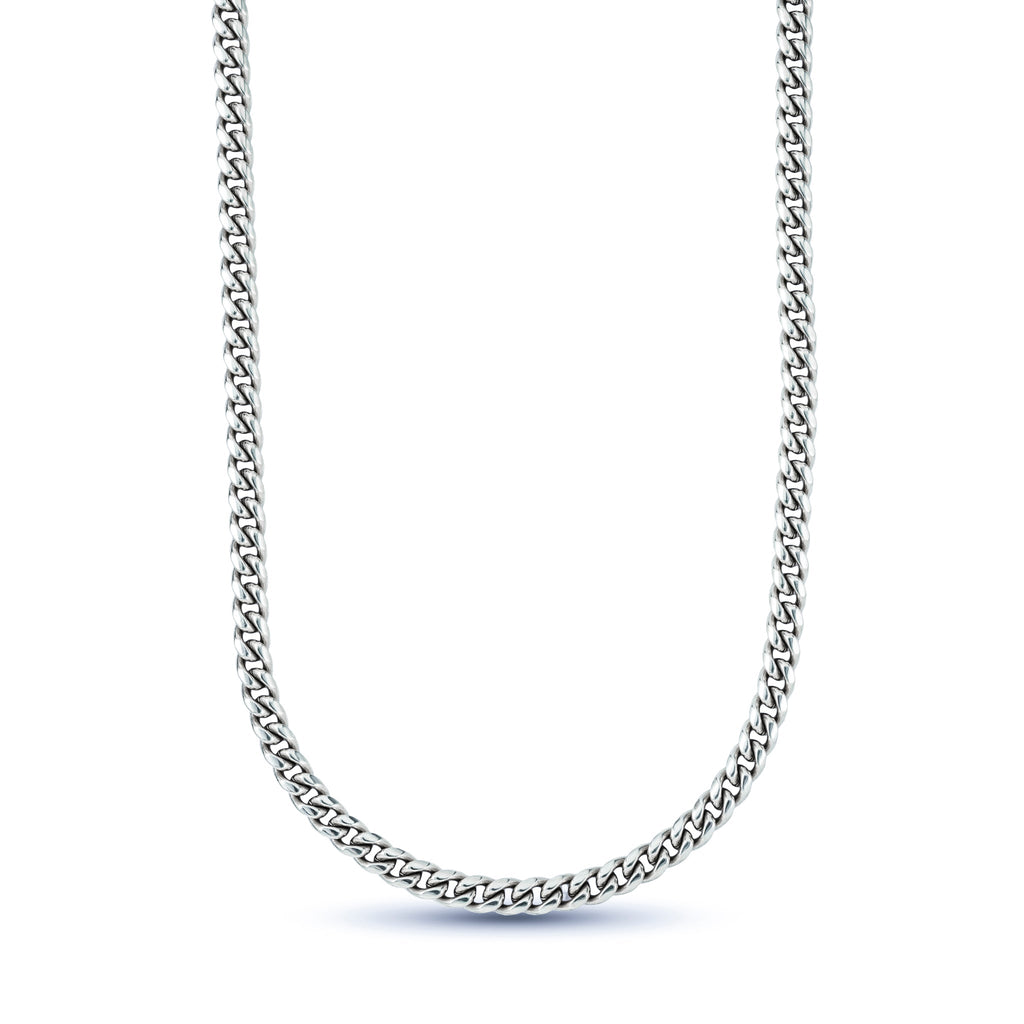 Miami Cuban Chain in Sterling Silver - 5mm