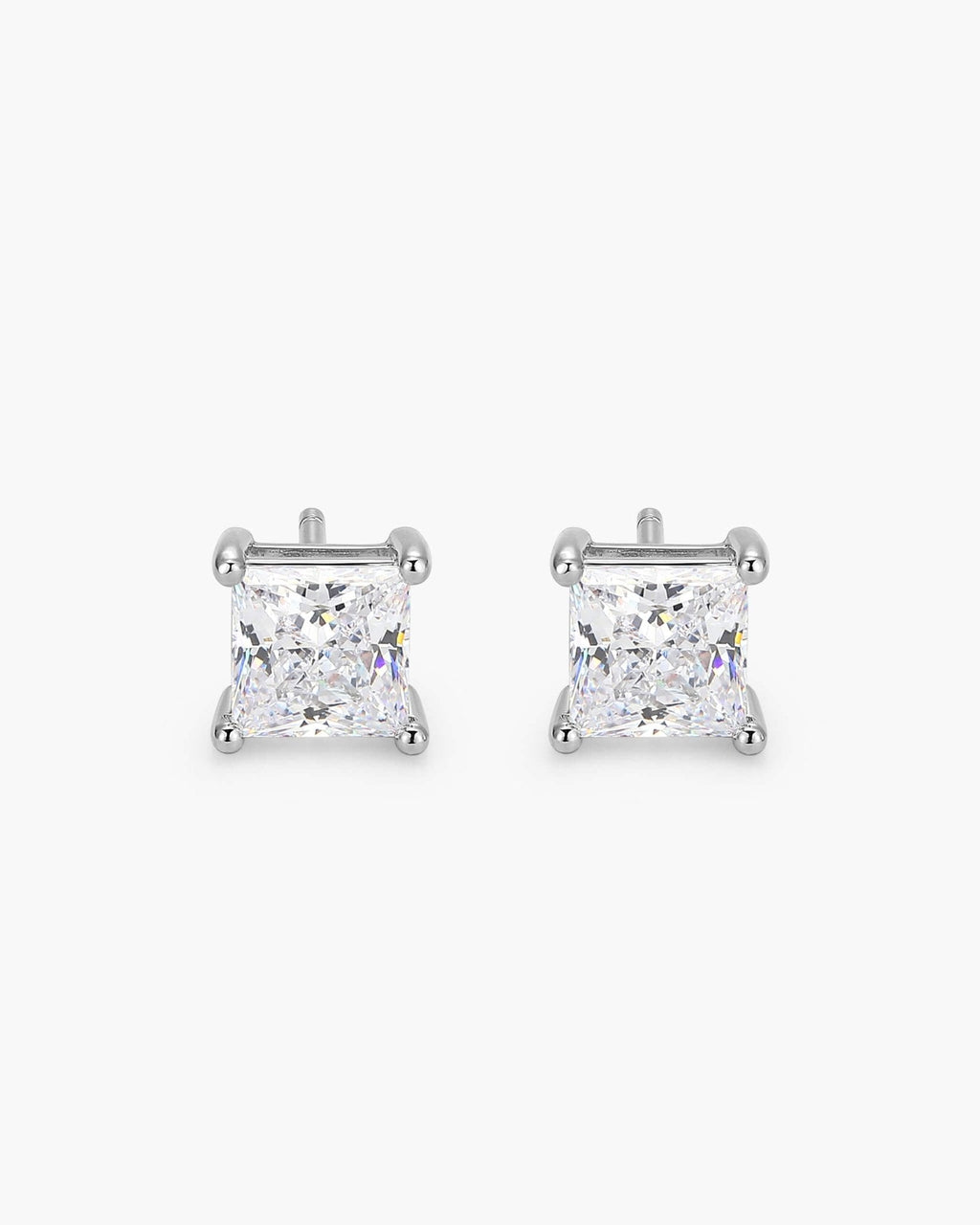 Square Stud Earrings 5mm