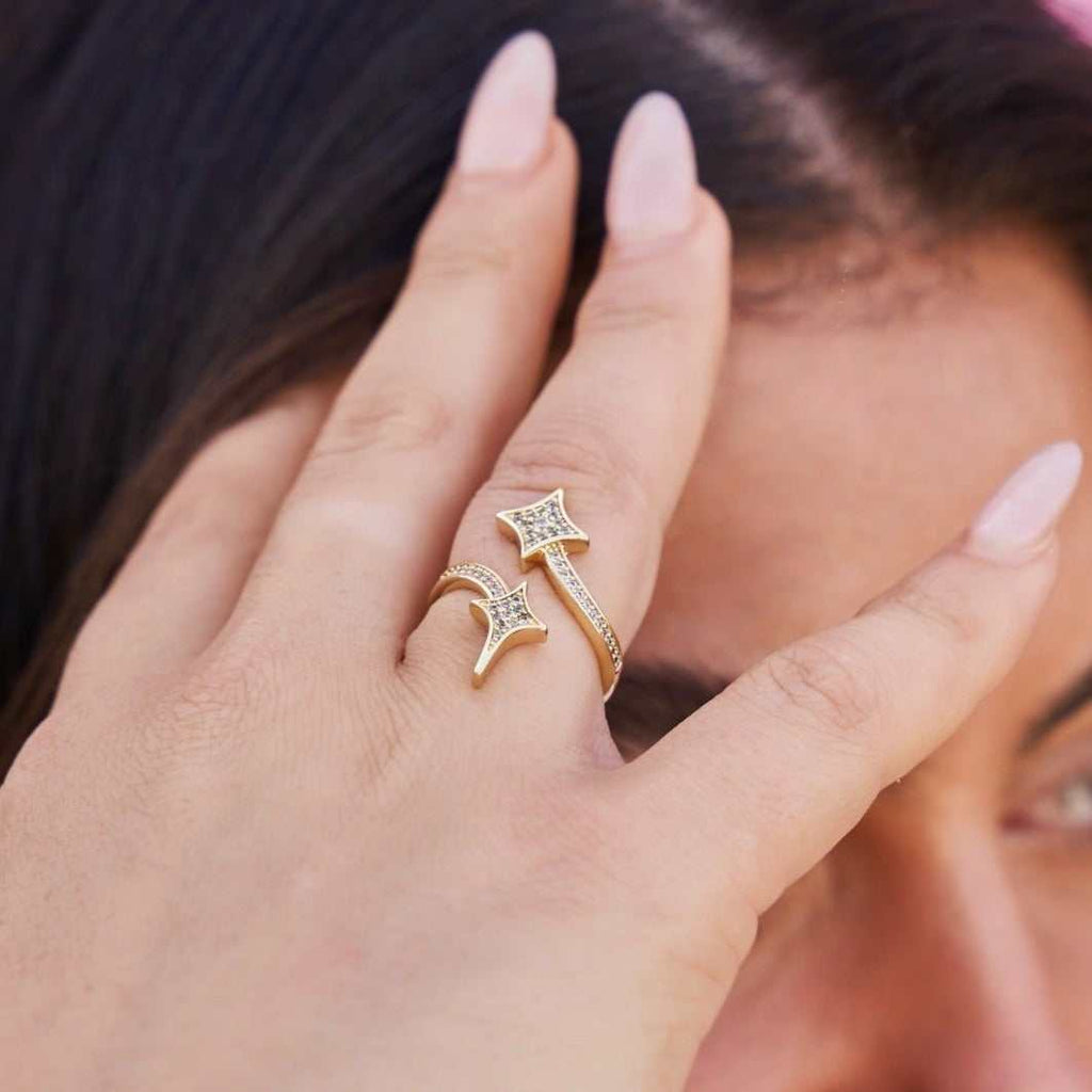 GLD Signature Star Ring - Yellow Gold Vermeil