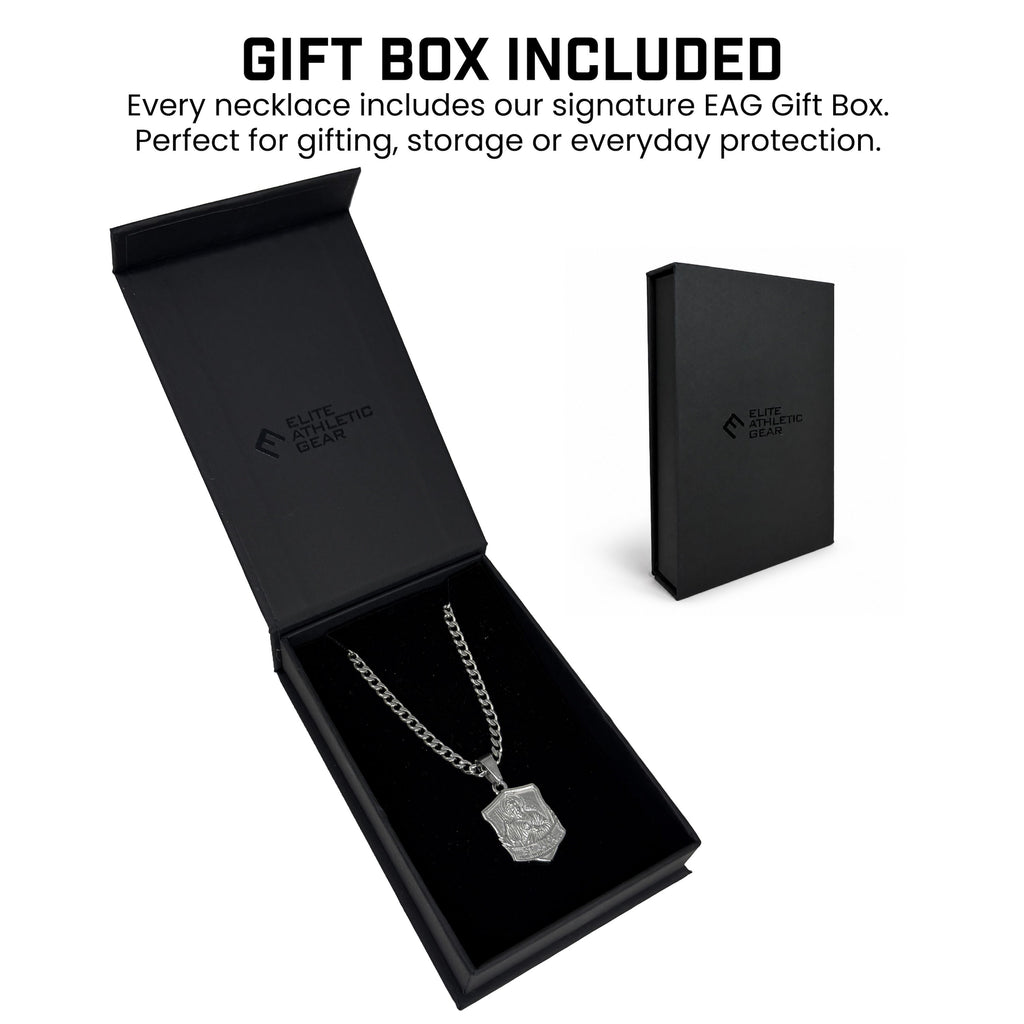 Pro Saint Jude Pendant Necklace - Stainless Steel