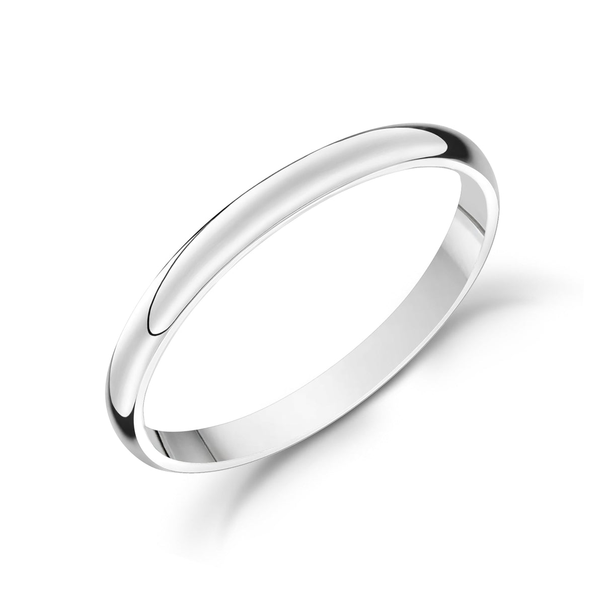 2mm Dome Wedding Band