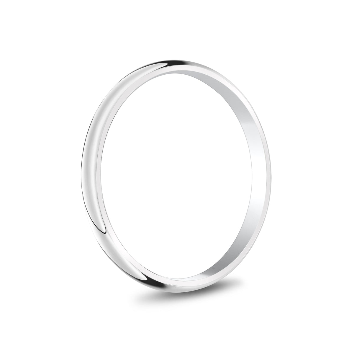 2mm Dome Wedding Band