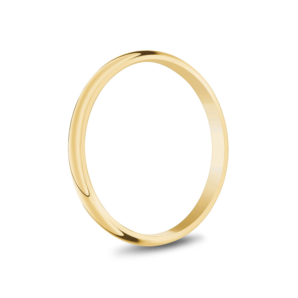 2mm Dome Wedding Band