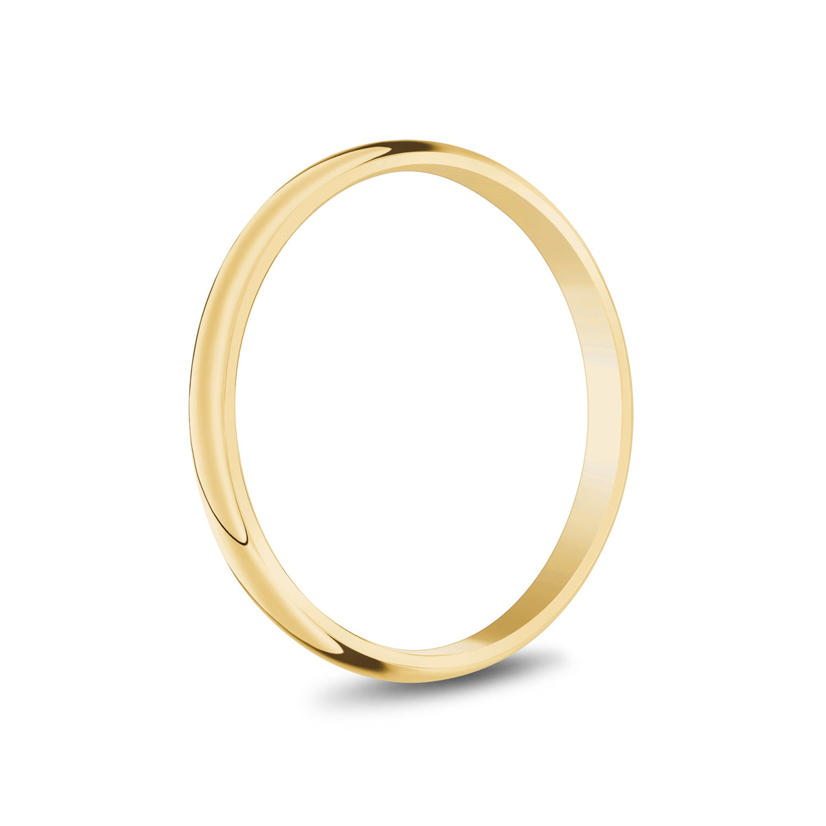 2mm Dome Wedding Band