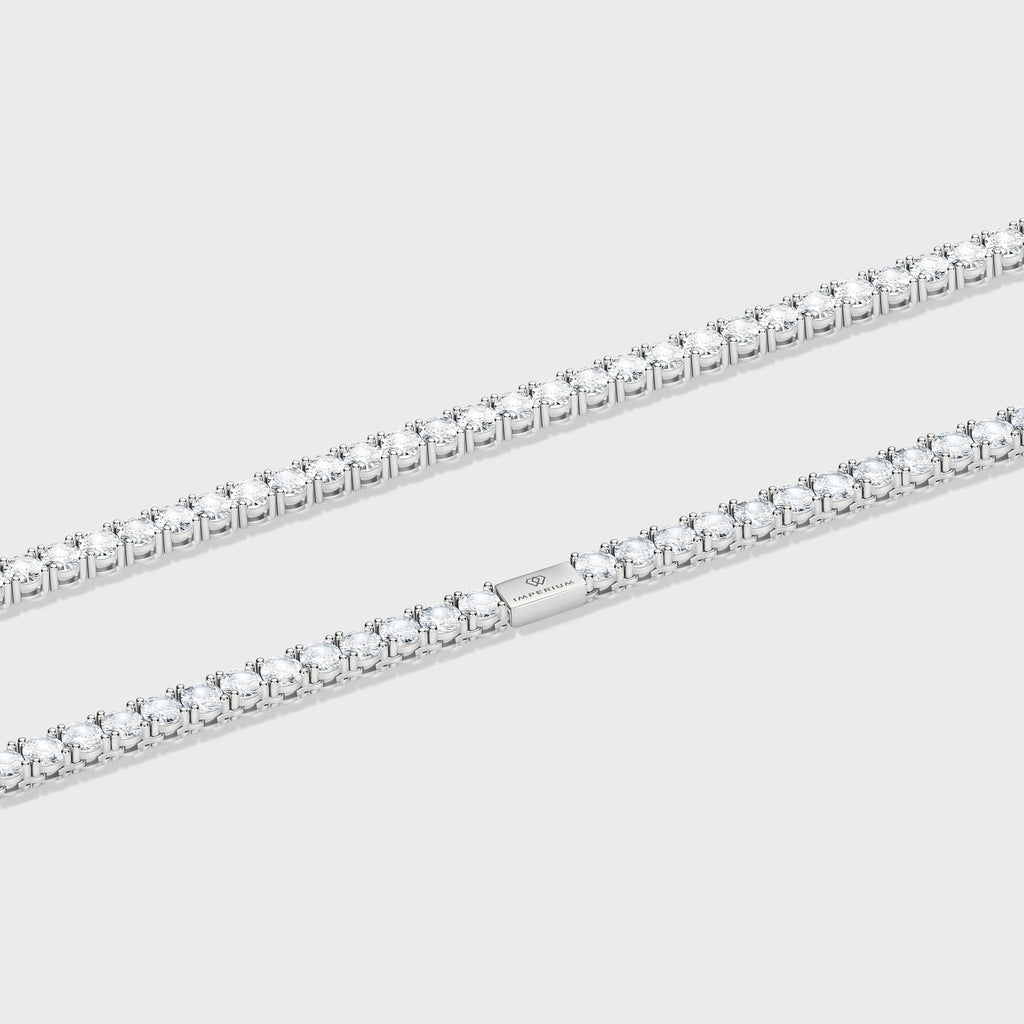 Women's Tennis 5mm + Tennis 3mm (Silver)