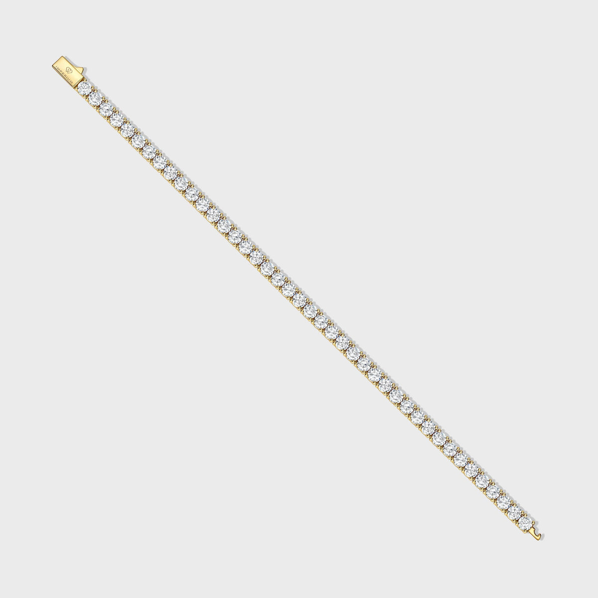Women's Tennis Bracelet (Gold) - 5mm