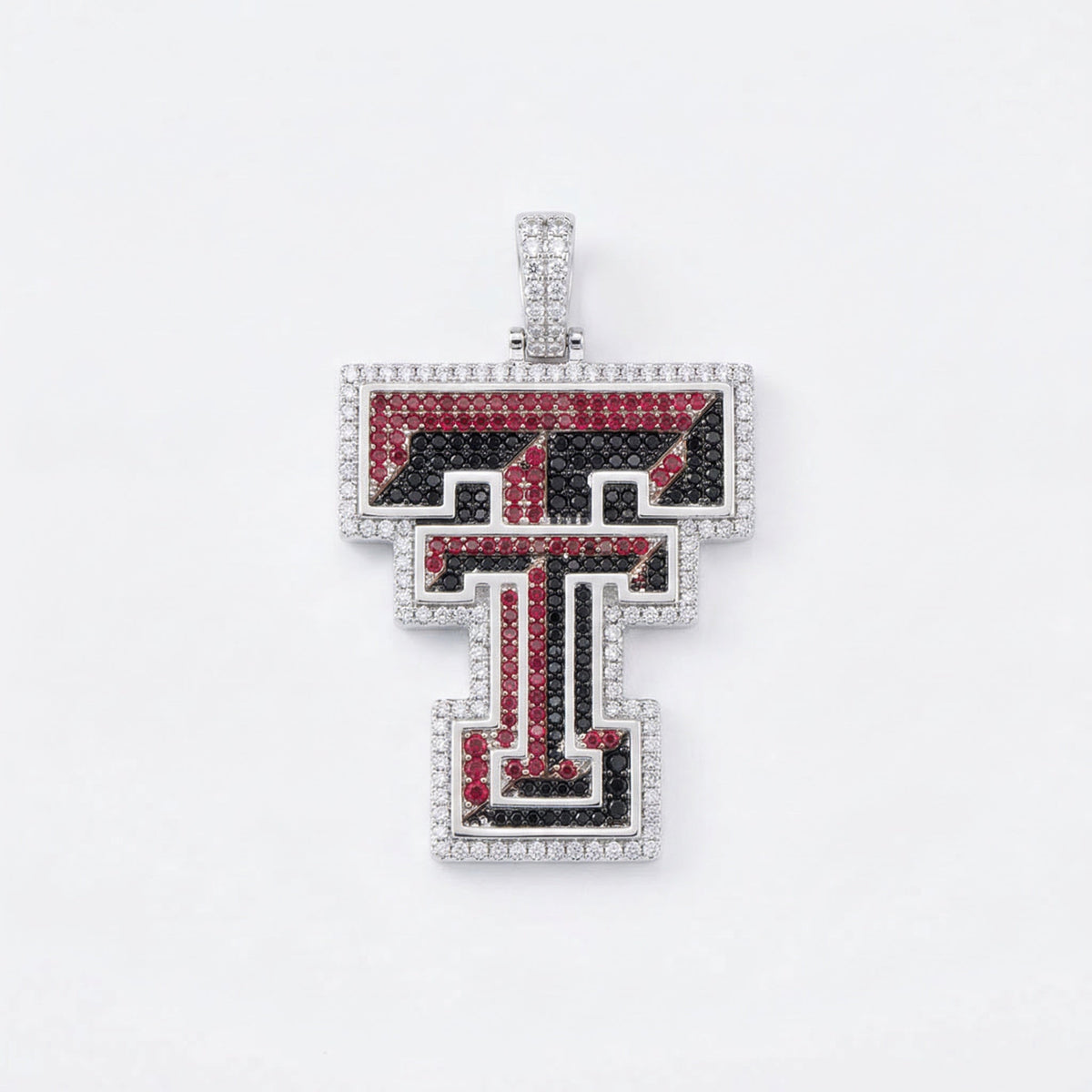 Texas Tech Red Raiders in White Gold
