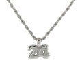 Bubble Number Necklace