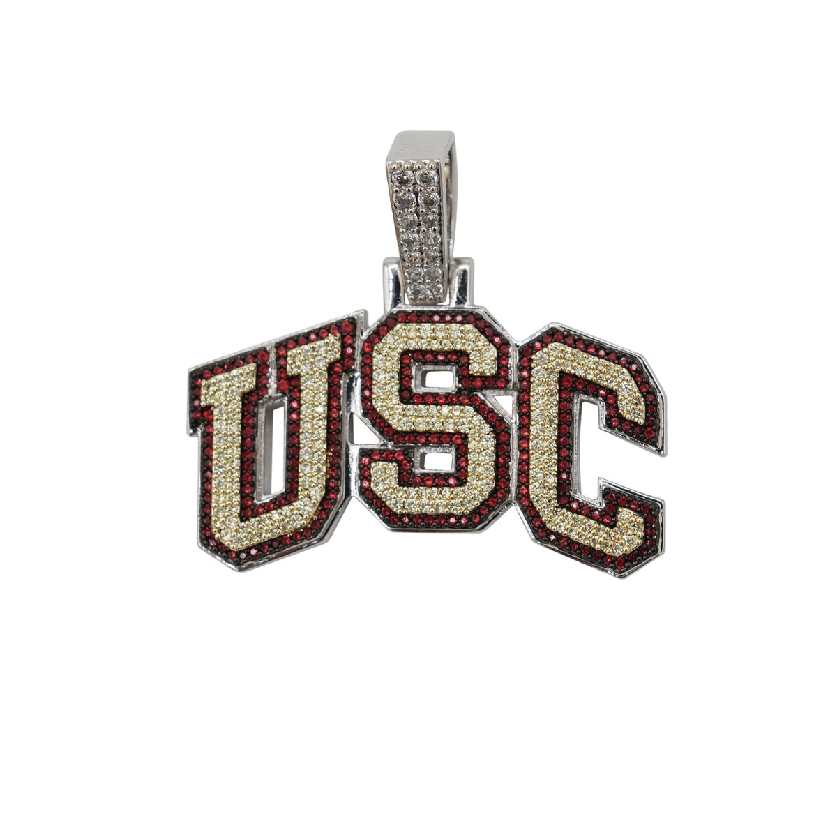 USC Trojans in White Gold