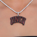 University of Nevada Las Vegas Official NCAA Logo Pendant in White Gold