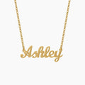 Diamond Cut Name Necklace