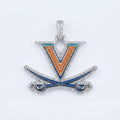 Virginia Cavaliers in White Gold