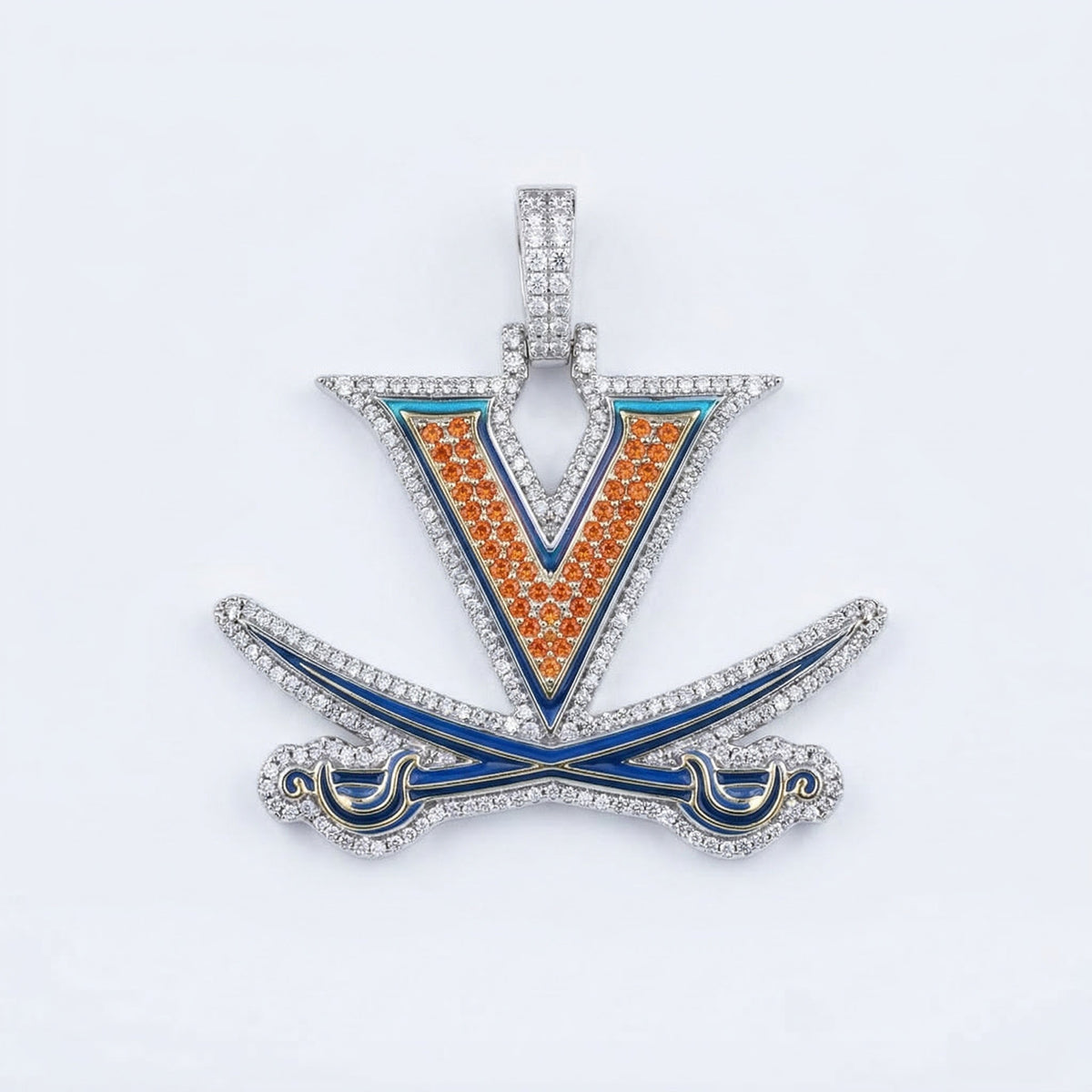 Virginia Cavaliers in White Gold