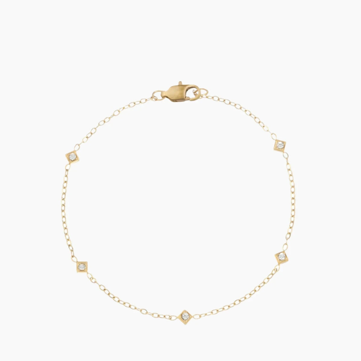 Crystal Chain Anklet