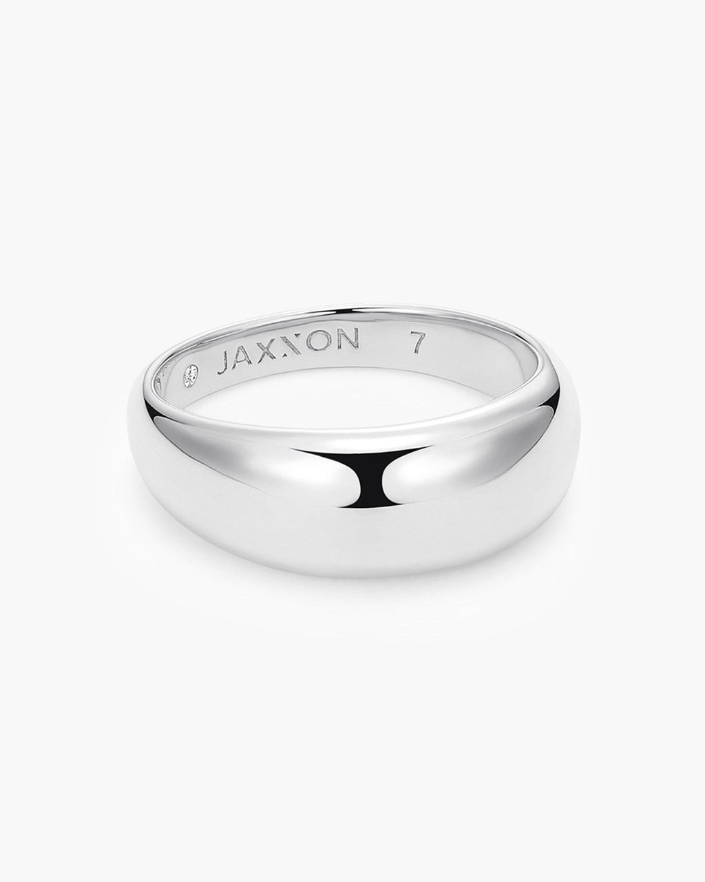 Women's Dome Ring Silver